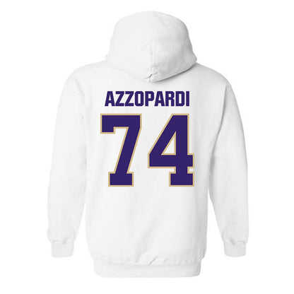 Washington - NCAA Football : Drew Azzopardi - Classic Shersey Hooded Sweatshirt-1