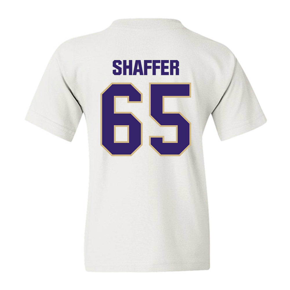 Washington - NCAA Football : Jack Shaffer - Classic Shersey Youth T-Shirt-1