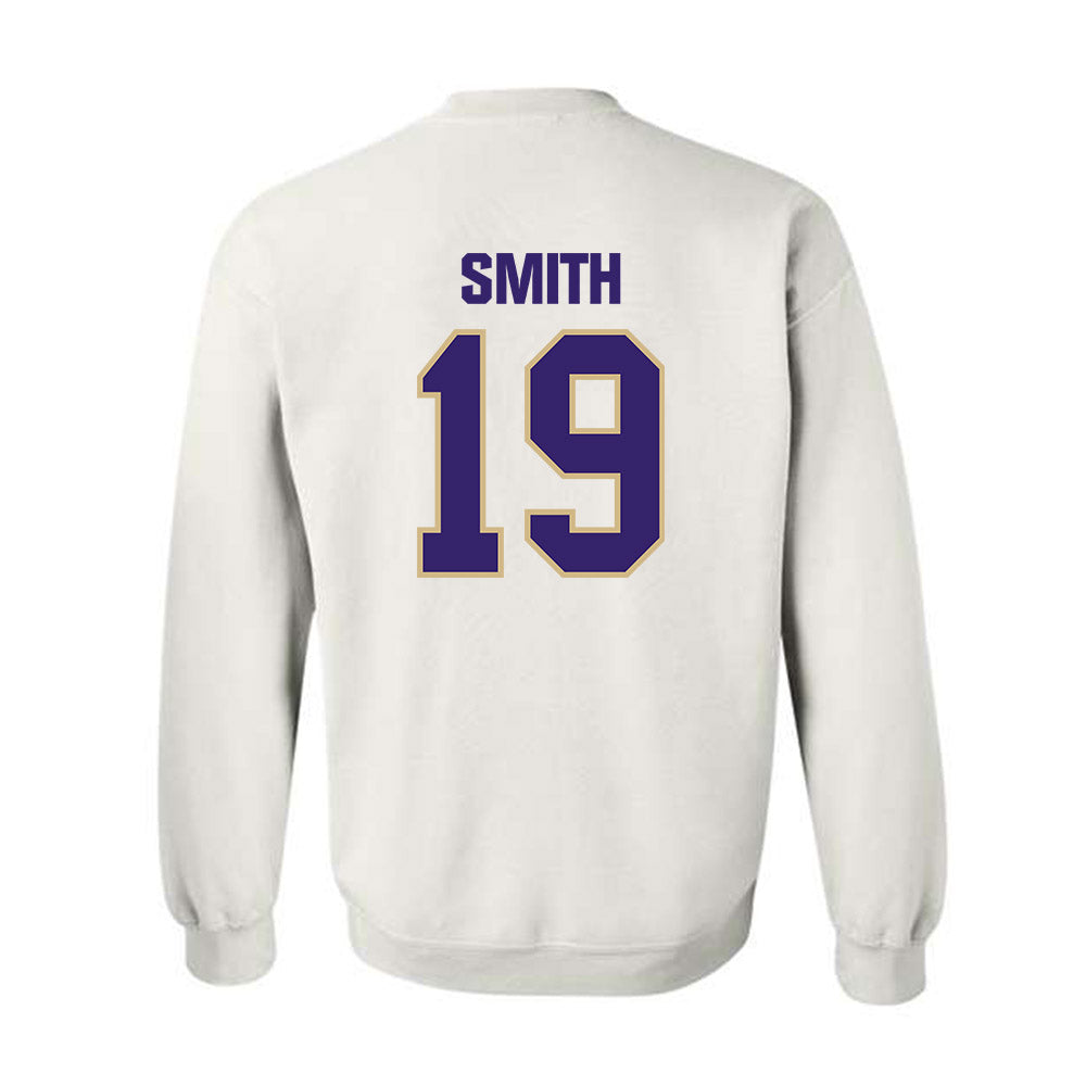 Washington - NCAA Football : Caleb Smith - Classic Shersey Crewneck Sweatshirt-1