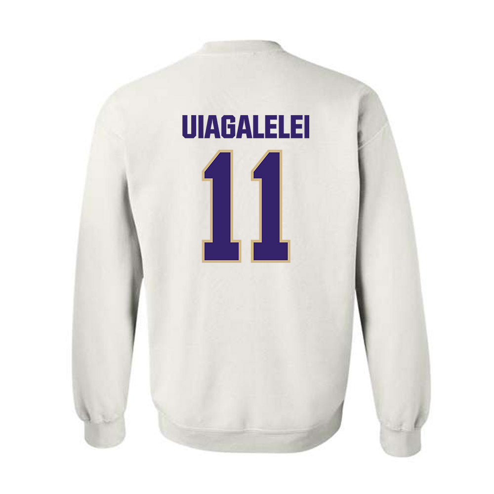 Washington - NCAA Football : Ta'ita'i Uiagalelei - Classic Shersey Crewneck Sweatshirt-1