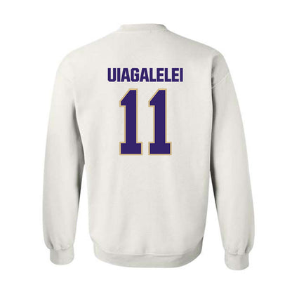 Washington - NCAA Football : Ta'ita'i Uiagalelei - Classic Shersey Crewneck Sweatshirt-1