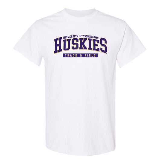 Washington - NCAA Men's Track & Field : Roman Hutchinson - Classic Shersey T-Shirt-0