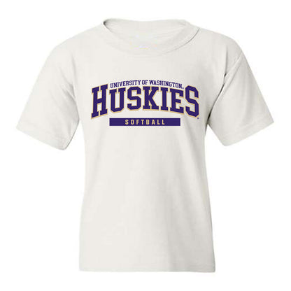 Washington - NCAA Softball : Melody Acevedo - Classic Shersey Youth T-Shirt-0