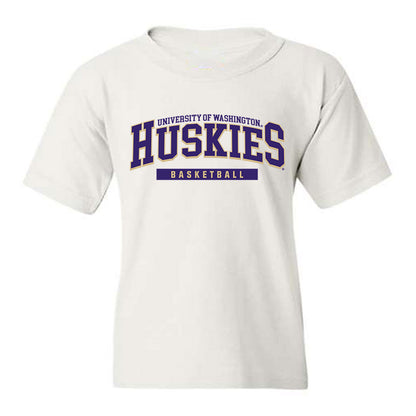 Washington - NCAA Men's Basketball : Hannes Steinbach - Classic Shersey Youth T-Shirt-0