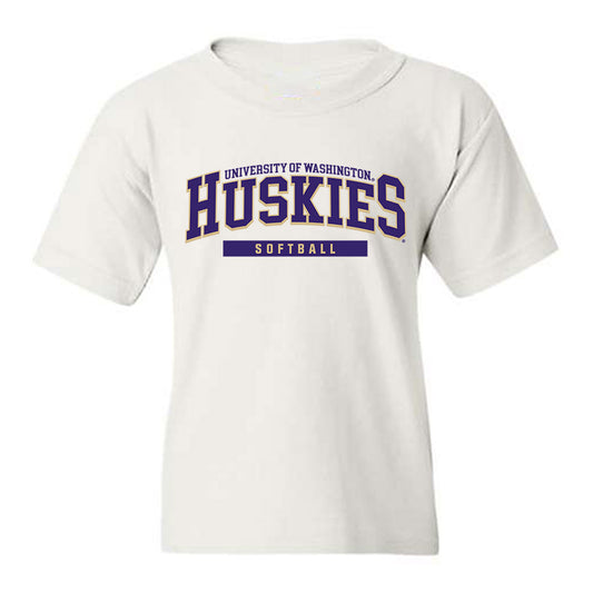 Washington - NCAA Softball : Allie Thomsen - Classic Shersey Youth T-Shirt-0