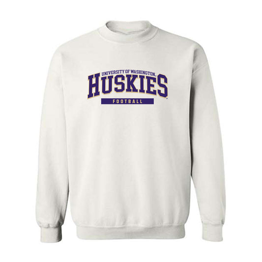 Washington - NCAA Football : Austin Simmons - Classic Shersey Crewneck Sweatshirt-0