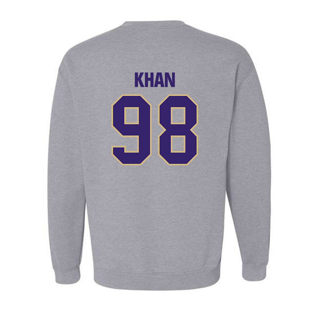 Washington - NCAA Football : Omar Khan - Classic Shersey Crewneck Sweatshirt-1