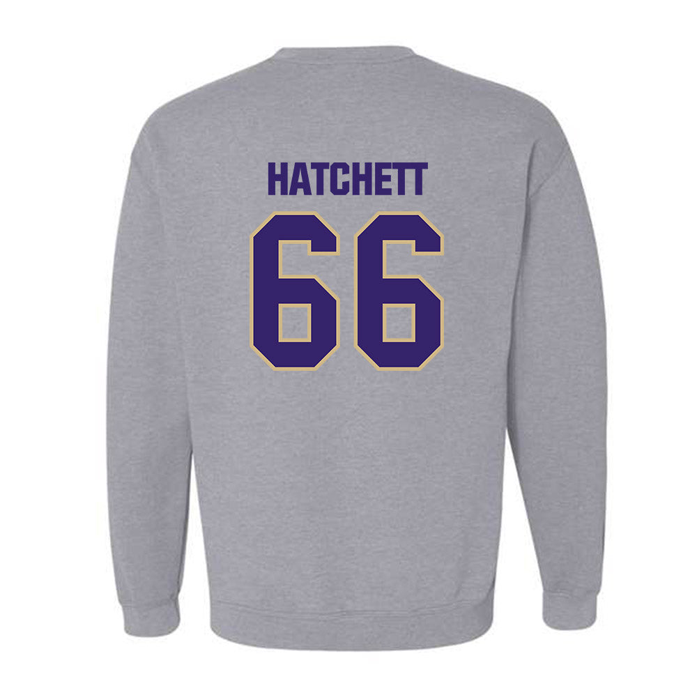 Washington - NCAA Football : Landen Hatchett - Classic Shersey Crewneck Sweatshirt-1