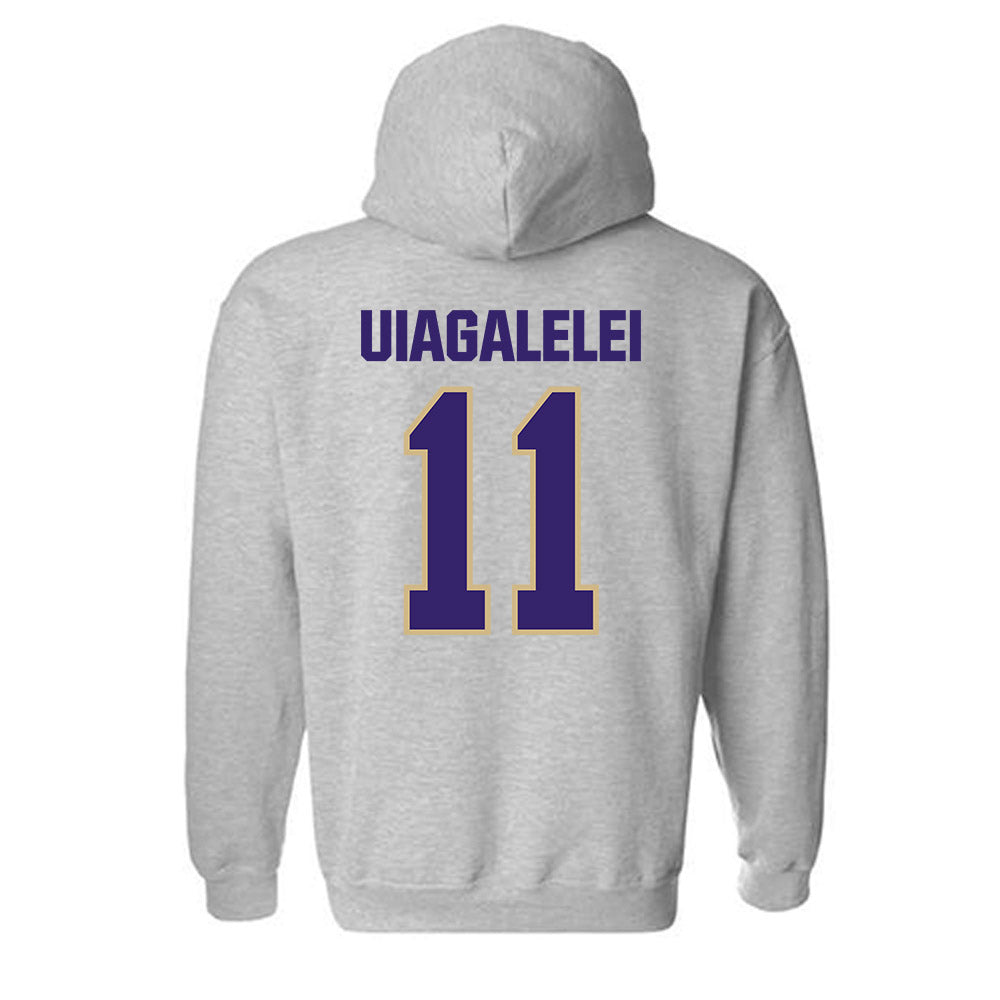 Washington - NCAA Football : Ta'ita'i Uiagalelei - Classic Shersey Hooded Sweatshirt-1