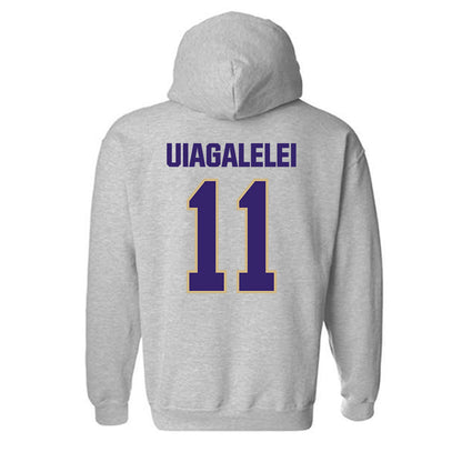 Washington - NCAA Football : Ta'ita'i Uiagalelei - Classic Shersey Hooded Sweatshirt-1
