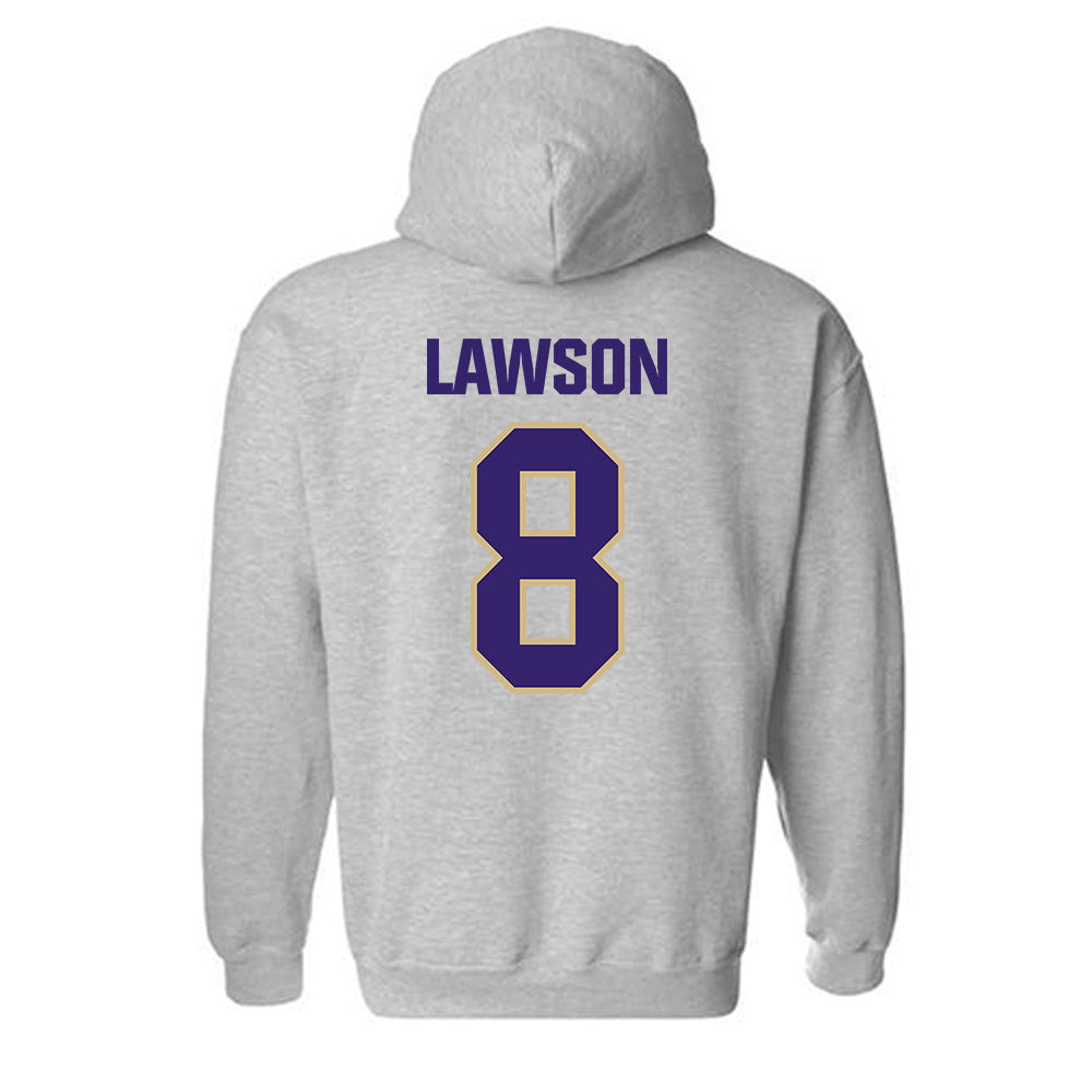 Washington - NCAA Football : Chris Lawson - Classic Shersey Hooded Sweatshirt-1