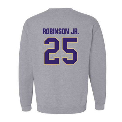 Washington - NCAA Football : Donovan Robinson Jr. - Classic Shersey Crewneck Sweatshirt-1