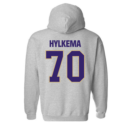 Washington - NCAA Football : Justin Hylkema - Classic Shersey Hooded Sweatshirt-1