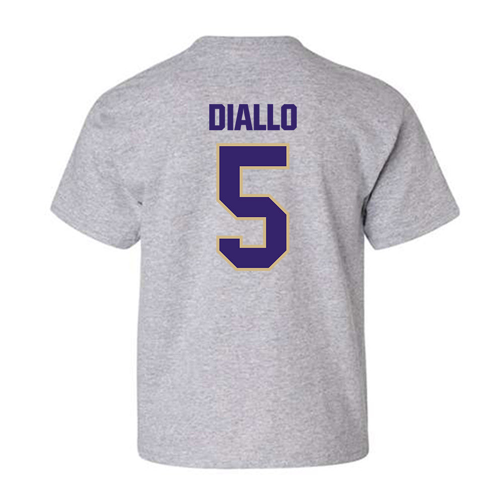 Washington - NCAA Men's Basketball : Zoom Diallo - Classic Shersey Youth T-Shirt-1