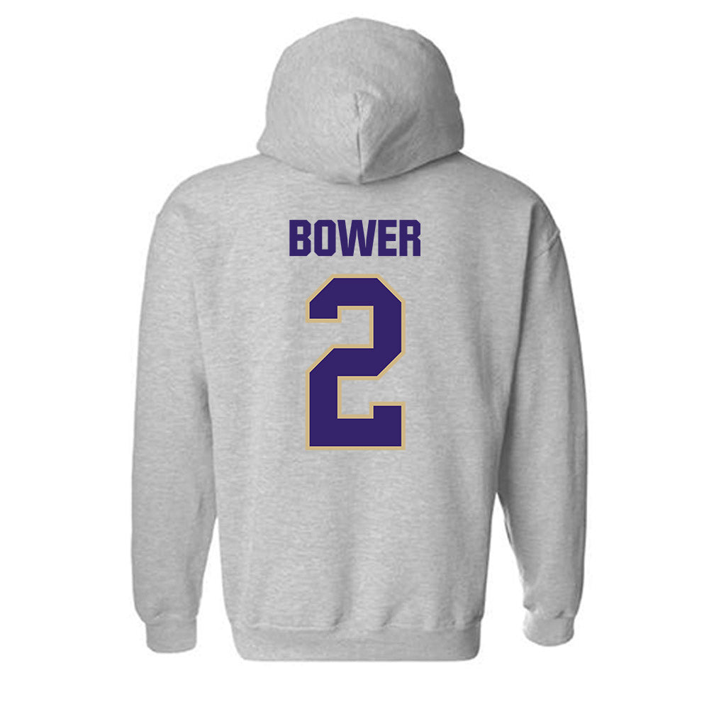 Washington - NCAA Baseball : Colton Bower - Classic Shersey Hooded Sweatshirt-1