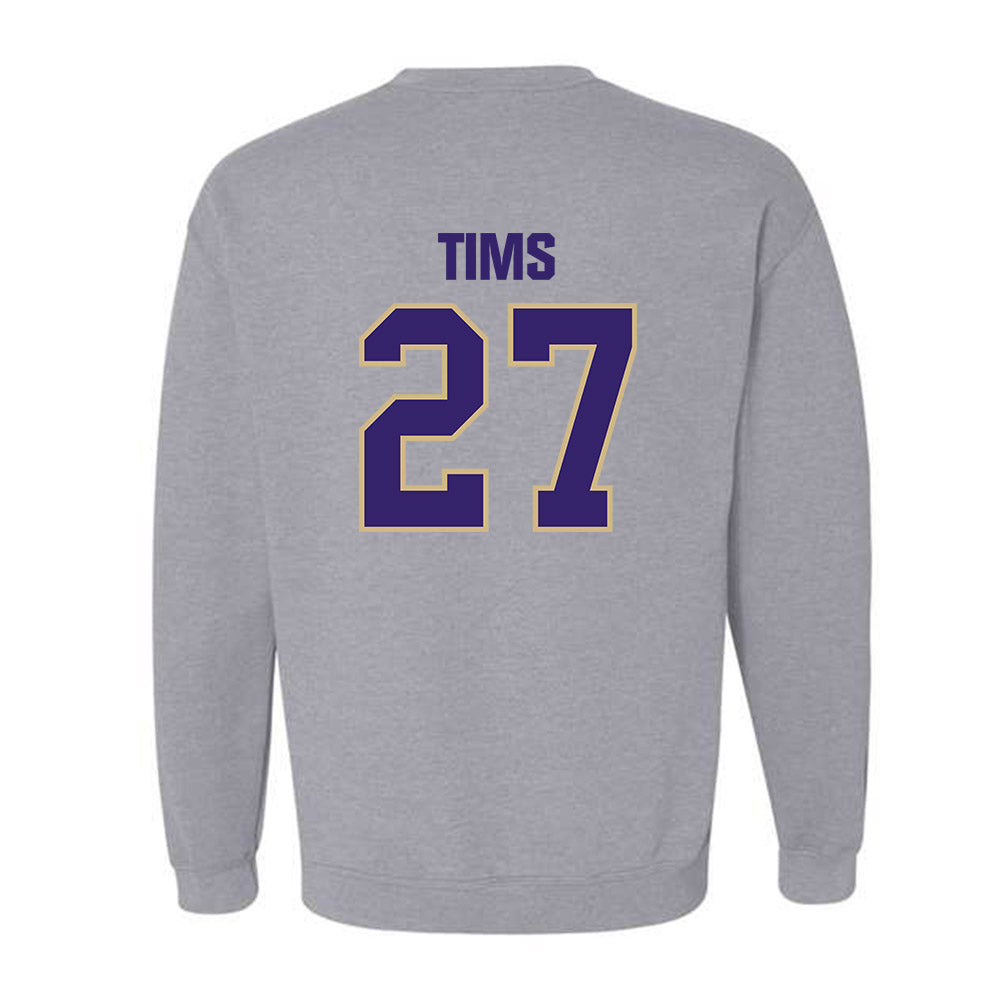 Washington - NCAA Baseball : Justin Tims - Classic Shersey Crewneck Sweatshirt-1