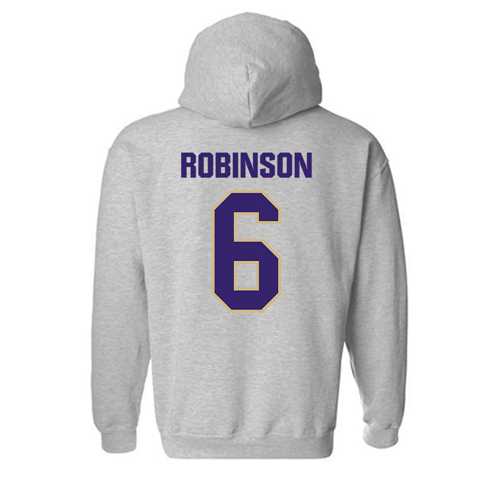 Washington - NCAA Football : Dylan Robinson - Classic Shersey Hooded Sweatshirt-1