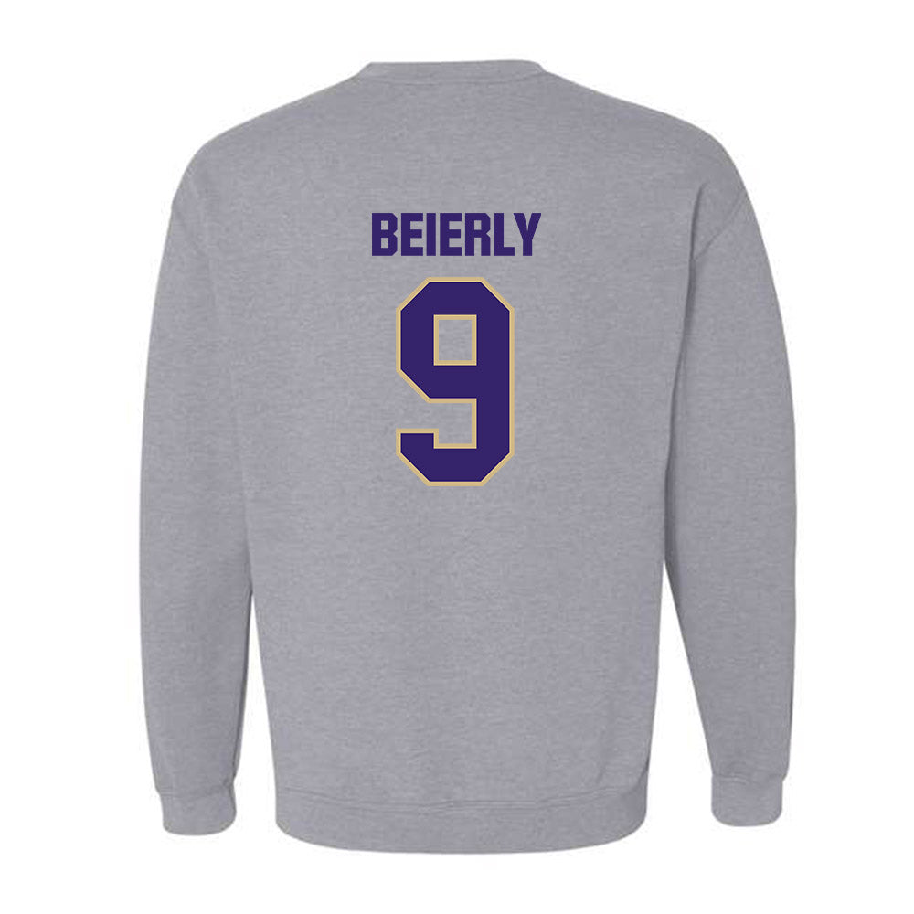 Washington - NCAA Football : Dash Beierly - Classic Shersey Crewneck Sweatshirt-1