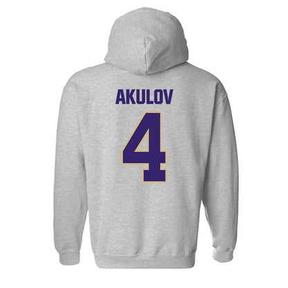 Washington - NCAA Men's Soccer : Egor Akulov - Classic Shersey Hooded Sweatshirt-1