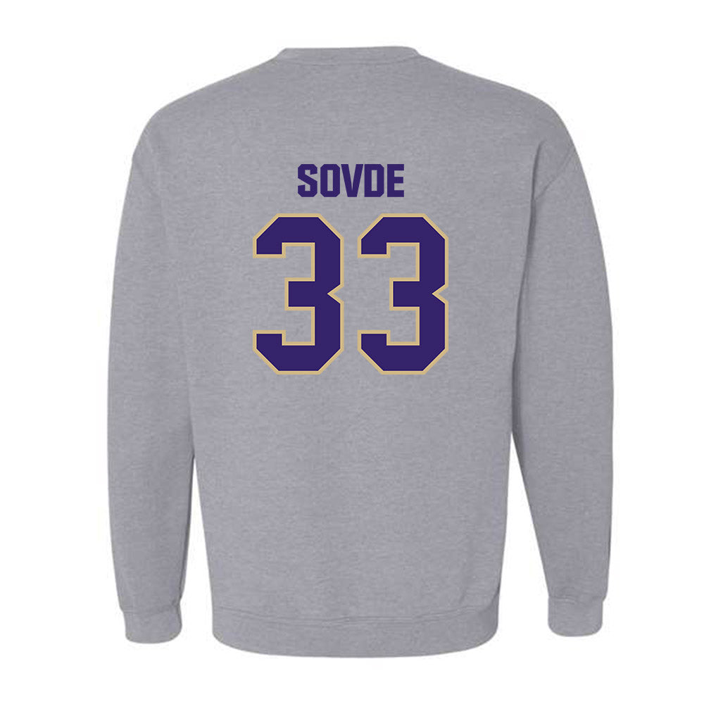 Washington - NCAA Men's Soccer : Chad Sovde - Classic Shersey Crewneck Sweatshirt-1