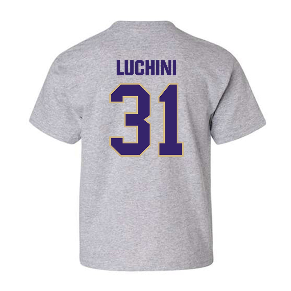 Washington - NCAA Football : Luke Luchini - Classic Shersey Youth T-Shirt-1