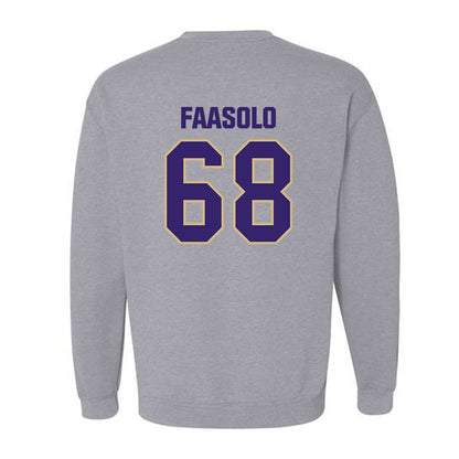 Washington - NCAA Football : Soane Faasolo - Classic Shersey Crewneck Sweatshirt-1
