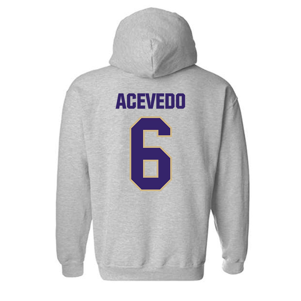 Washington - NCAA Softball : Melody Acevedo - Classic Shersey Hooded Sweatshirt-1