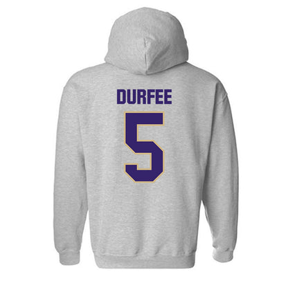 Washington - NCAA Football : Zach Durfee - Classic Shersey Hooded Sweatshirt-1