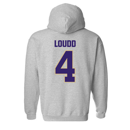 Washington - NCAA Women's Soccer : Maya Loudd - Classic Shersey Hooded Sweatshirt-1
