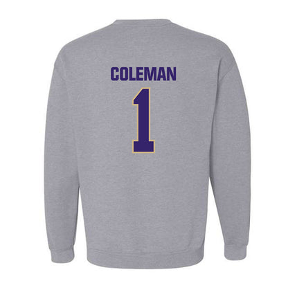 Washington - NCAA Football : Jonah Coleman - Classic Shersey Crewneck Sweatshirt-1