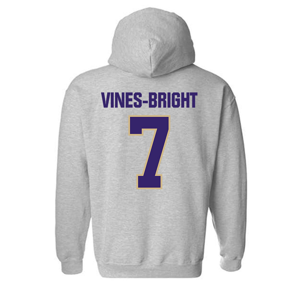 Washington - NCAA Football : Raiden Vines-Bright - Classic Shersey Hooded Sweatshirt-1