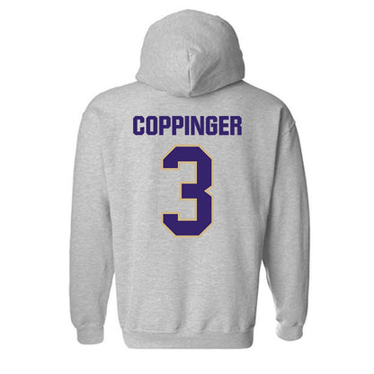Washington - NCAA Women's Basketball : Devin Coppinger - Classic Shersey Hooded Sweatshirt-1