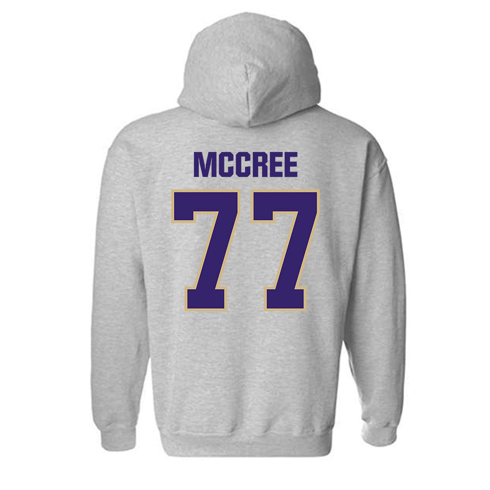 Washington - NCAA Football : Maximus McCree - Classic Shersey Hooded Sweatshirt-1