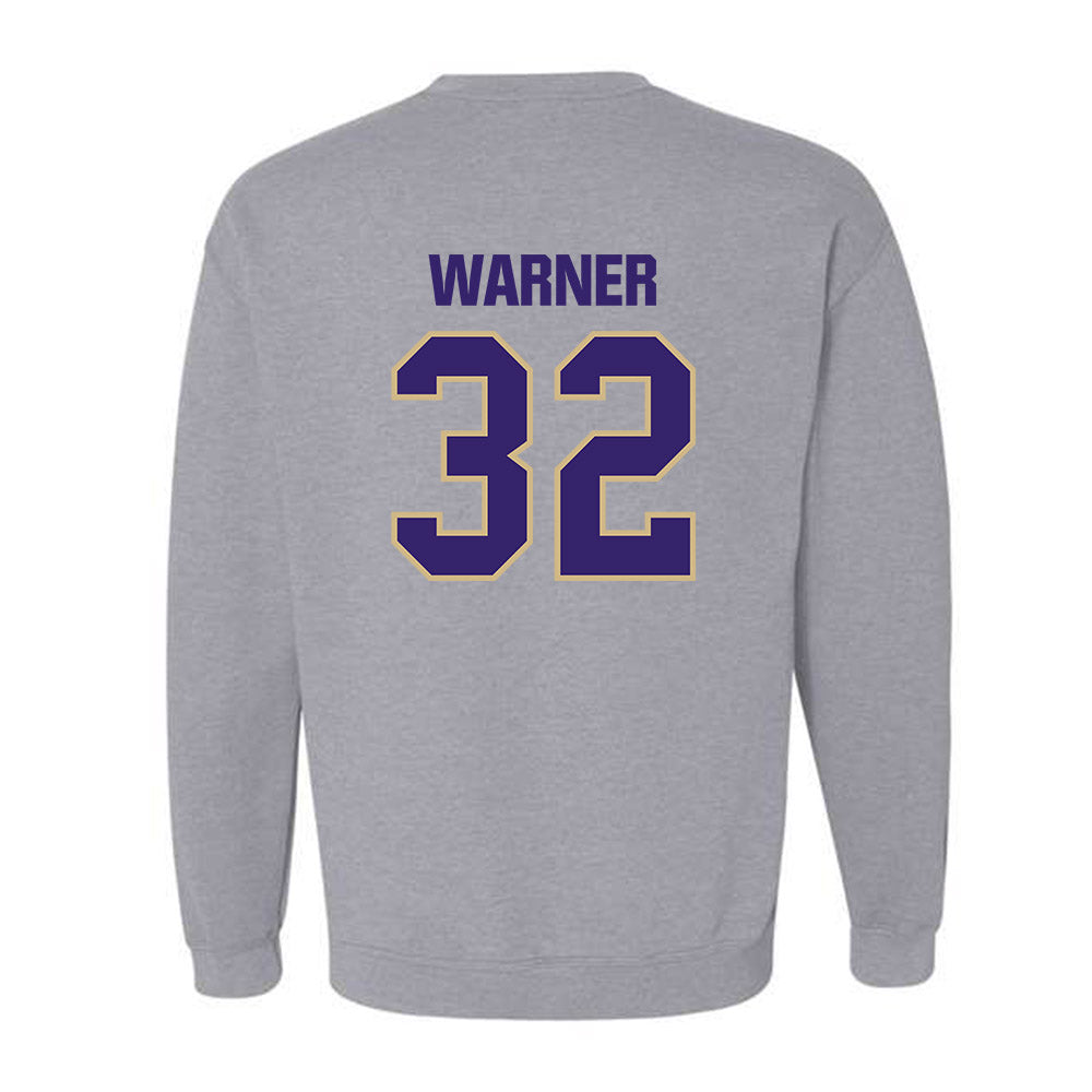 Washington - NCAA Football : Tristan Warner - Classic Shersey Crewneck Sweatshirt-1