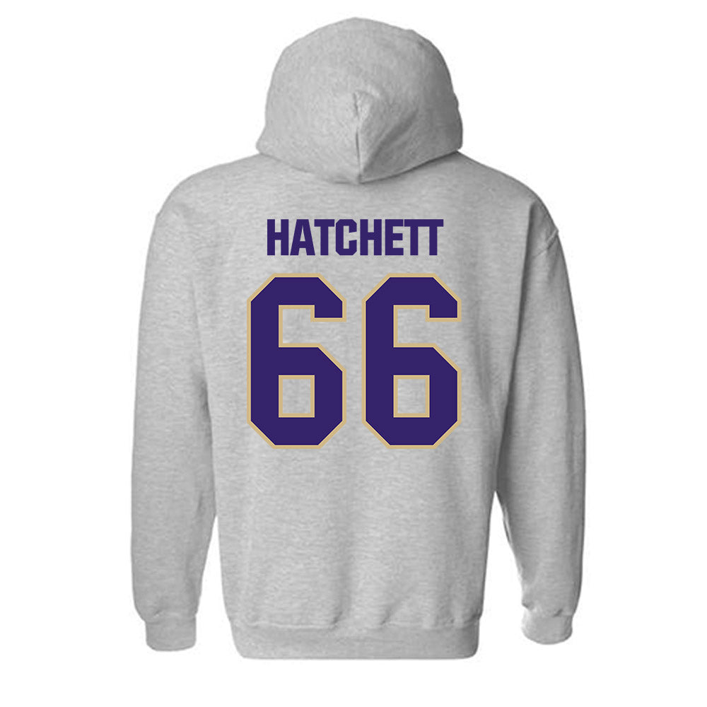 Washington - NCAA Football : Landen Hatchett - Classic Shersey Hooded Sweatshirt-1