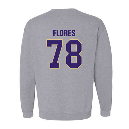Washington - NCAA Football : Jake Flores - Classic Shersey Crewneck Sweatshirt-1