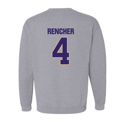 Washington - NCAA Men's Basketball : Jasir Rencher - Classic Shersey Crewneck Sweatshirt-1