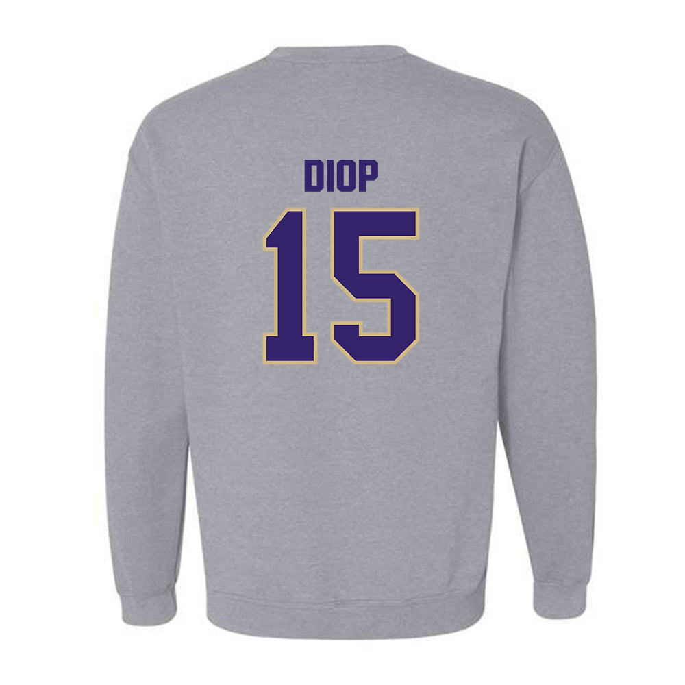 Washington - NCAA Men's Soccer : Mani Diop - Classic Shersey Crewneck Sweatshirt-1