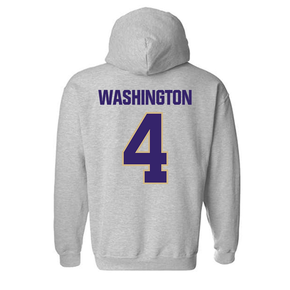 Washington - NCAA Football : Jordan Washington - Classic Shersey Hooded Sweatshirt-1