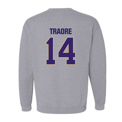 Washington - NCAA Men's Basketball : Mady Traore - Classic Shersey Crewneck Sweatshirt-1