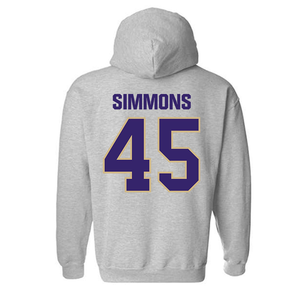 Washington - NCAA Football : Austin Simmons - Classic Shersey Hooded Sweatshirt-1