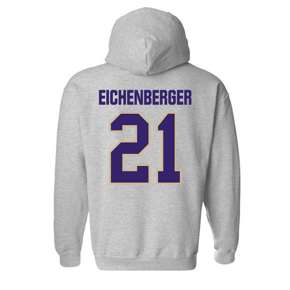 Washington - NCAA Women's Soccer : Kalea Eichenberger - Classic Shersey Hooded Sweatshirt-1