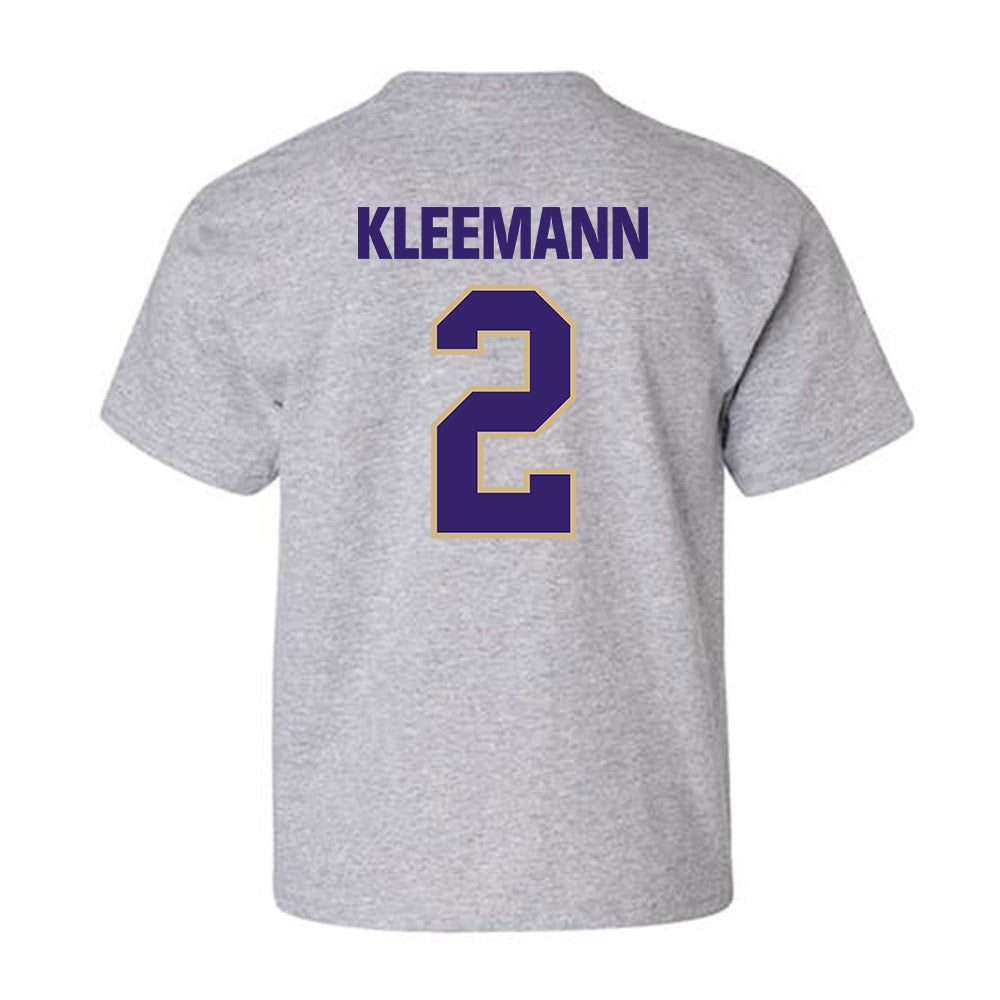 Washington - NCAA Men's Soccer : Philip Kleemann - Classic Shersey Youth T-Shirt-1