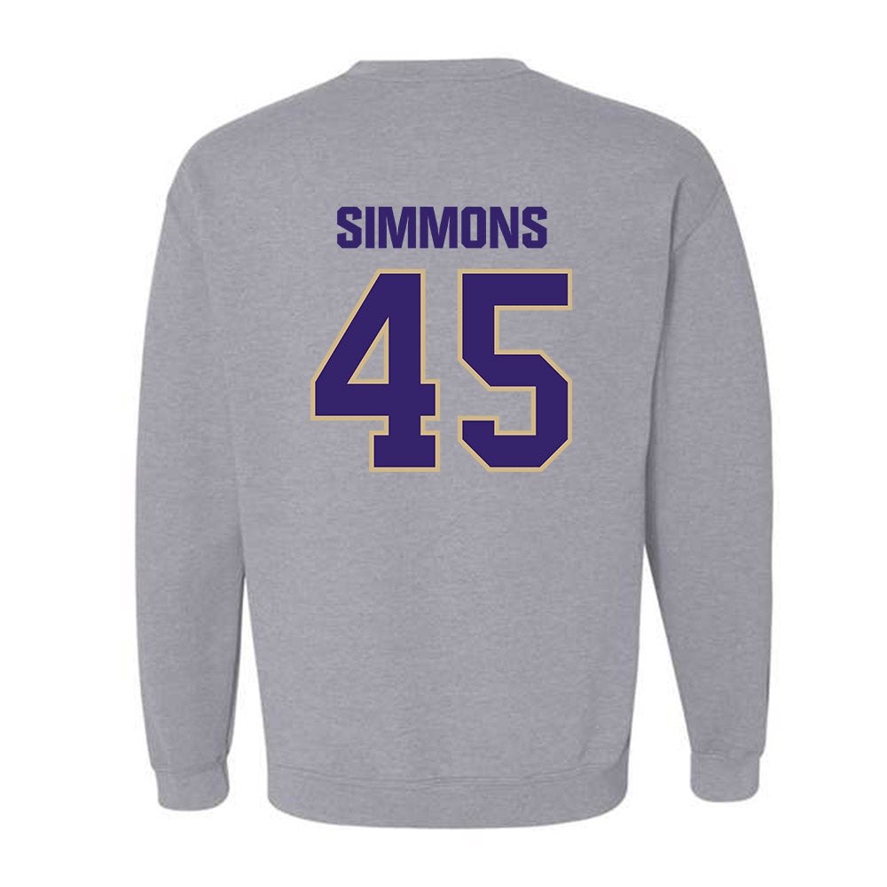 Washington - NCAA Football : Austin Simmons - Classic Shersey Crewneck Sweatshirt-1