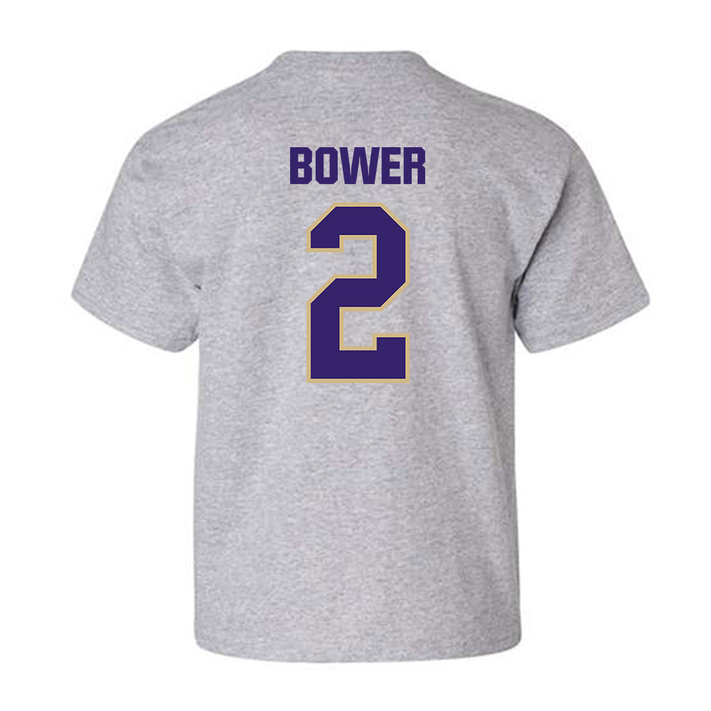 Washington - NCAA Baseball : Colton Bower - Classic Shersey Youth T-Shirt-1