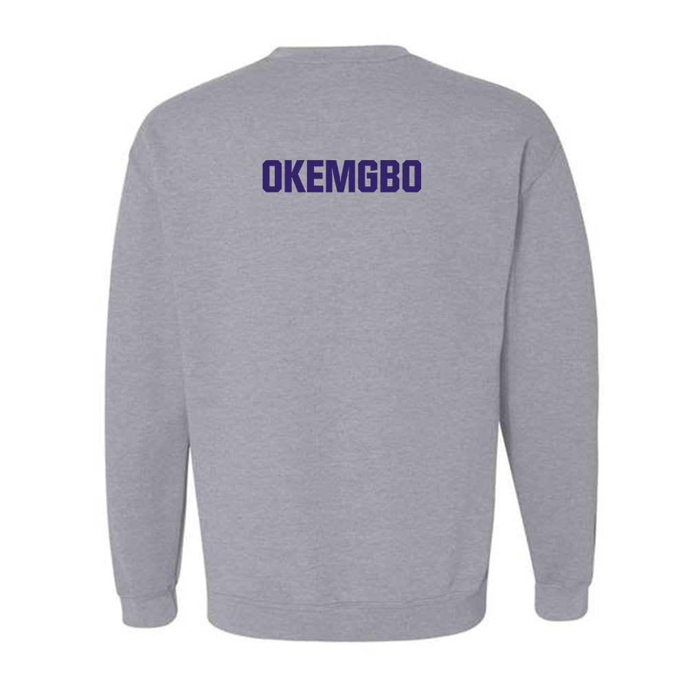 Washington - NCAA Women's Track & Field : Chiche Okemgbo - Classic Shersey Crewneck Sweatshirt-1