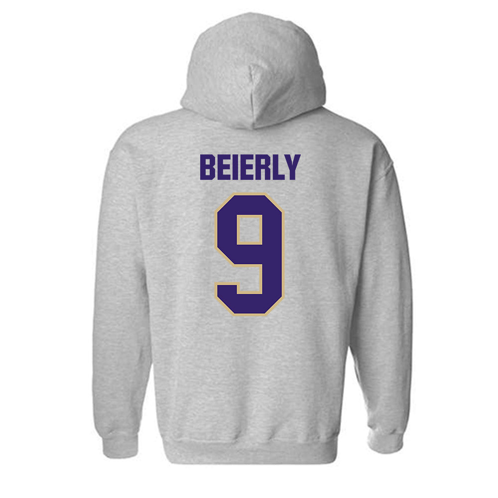 Washington - NCAA Football : Dash Beierly - Classic Shersey Hooded Sweatshirt-1