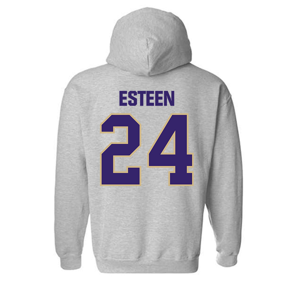 Washington - NCAA Football : Makell Esteen - Classic Shersey Hooded Sweatshirt-1