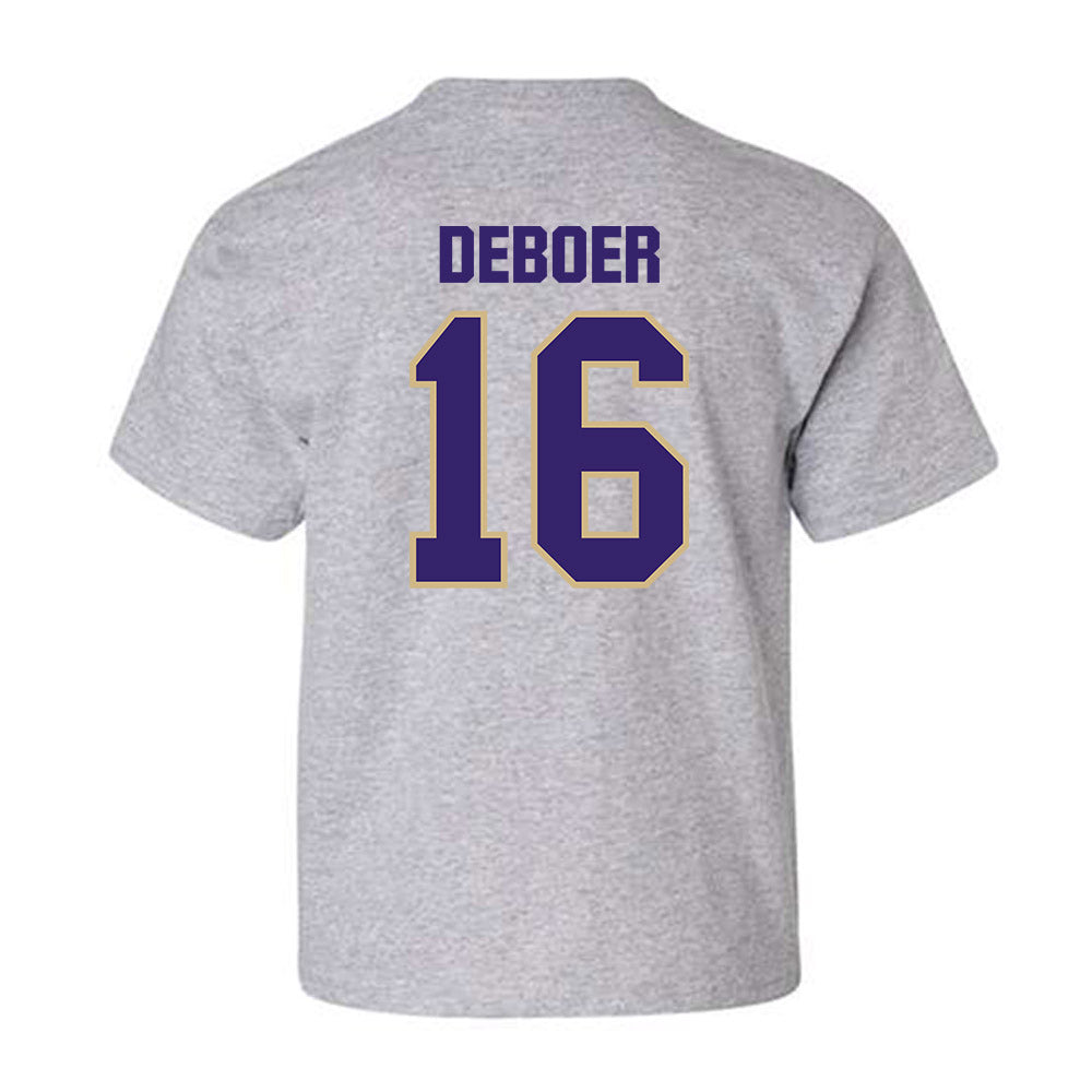 Washington - NCAA Softball : Alexis DeBoer - Classic Shersey Youth T-Shirt-1