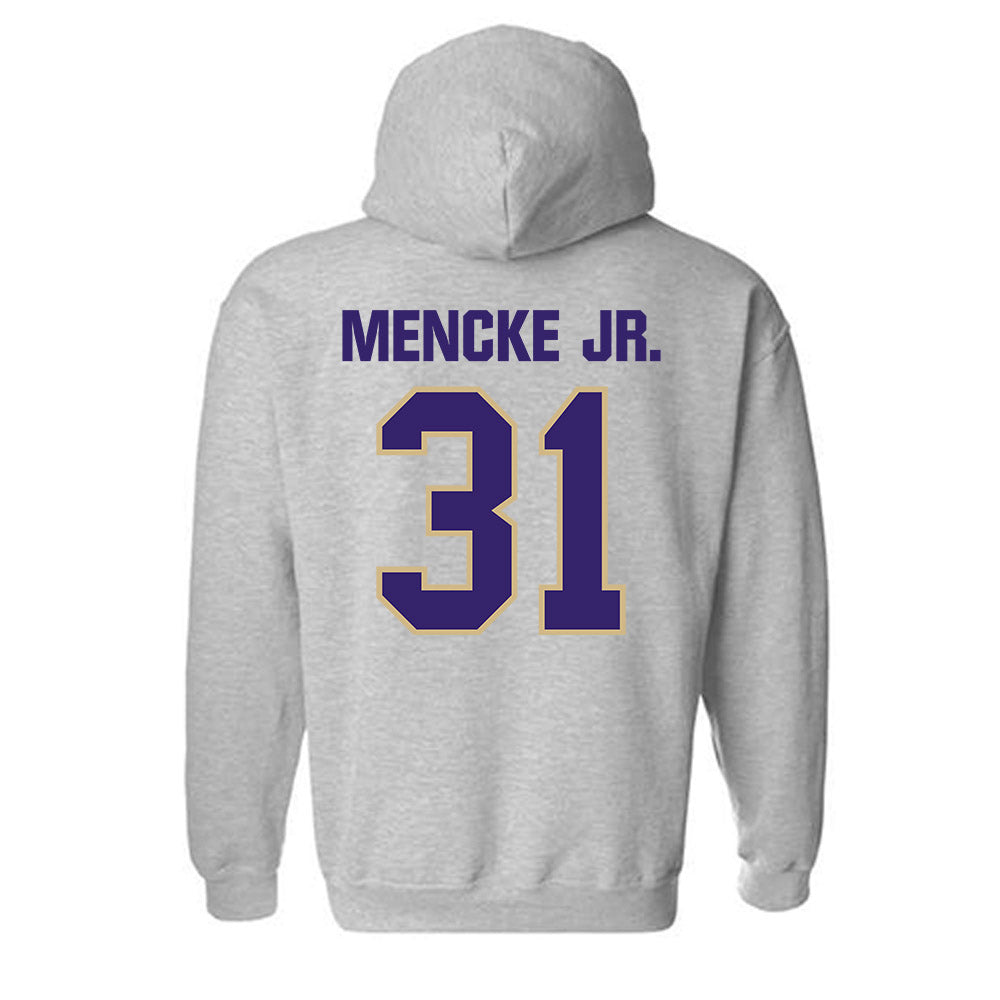 Washington - NCAA Football : Paul Mencke Jr. - Classic Shersey Hooded Sweatshirt-1